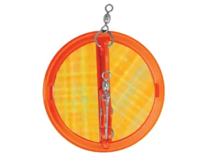 Luhr-Jensen 4-1/8" Dipsy Diver - Fire/Silver Bottom Moon Jelly