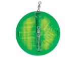 Luhr-Jensen 4-1/8" Dipsy Diver - Kelly Green/Silver Bottom Moon Jelly