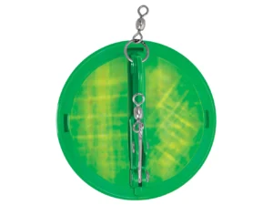 Luhr-Jensen 4-1/8" Dipsy Diver - Kelly Green/Silver Bottom Moon Jelly