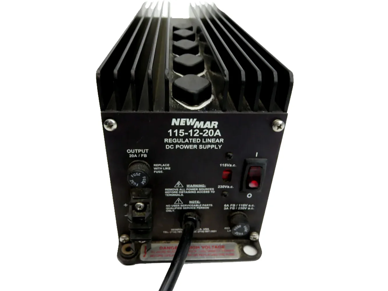 Newmar 115-12-20A Power Supply