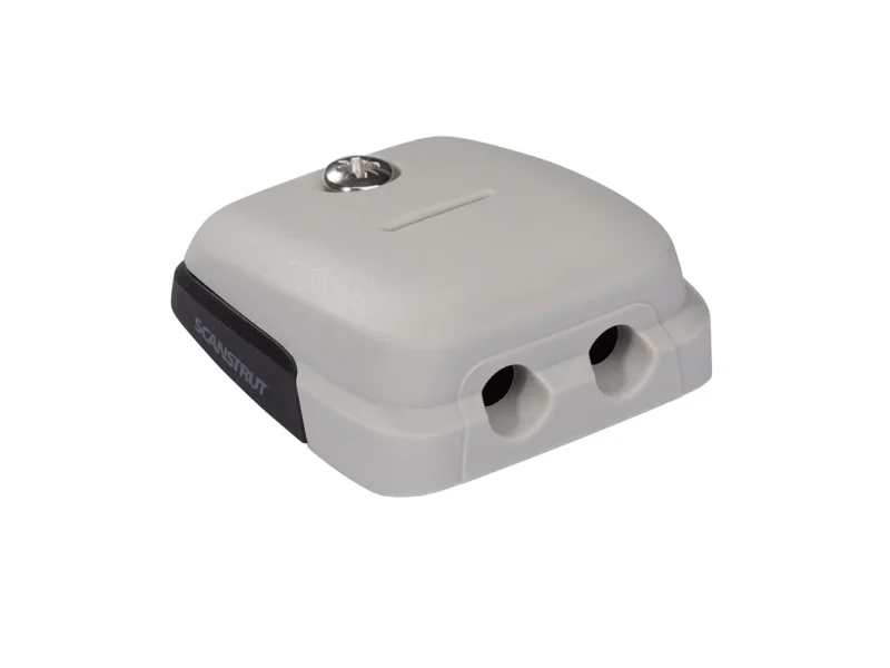 Scanstrut Horizontal Double-Entry Cable Seal - Grey