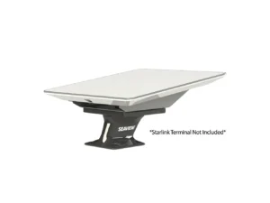 Seaview Starlink High Performance 5" Pedestal Mount w/ADASTLKA Starlink Top Plate - Black