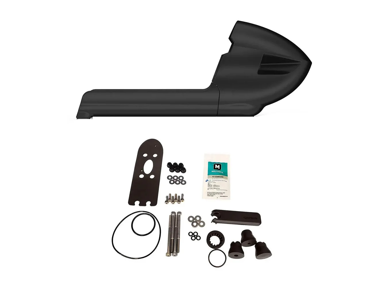 Garmin Force Nose Cone w/Transducer Replacement Kit - Black
