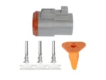 Pacer DT Deutsch Plug Repair Kit - 14-18 AWG (3 Position)