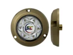 Shadow-Caster SC2 Series Bronze Surface Mount Underwater Light - Full-Color