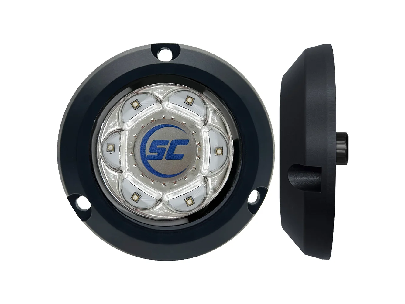 Shadow-Caster SC2 Series Polymer Composite Surface Mount Underwater Light - Bimini Blue