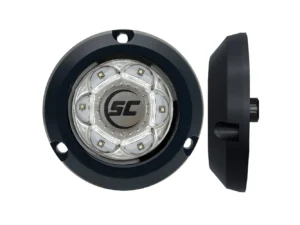 Shadow-Caster SC2 Series Polymer Composite Surface Mount Underwater Light - Great White