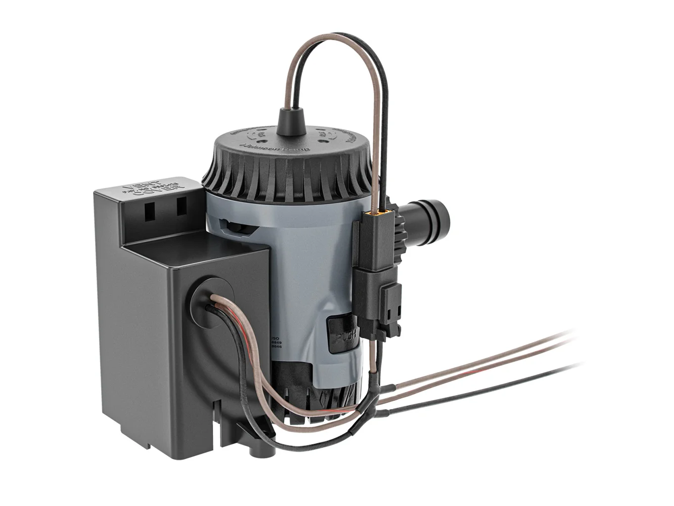 Johnson Pump Aqua Void Electro-Magnetic Combo 800 GPH Bilge Pump - 12V