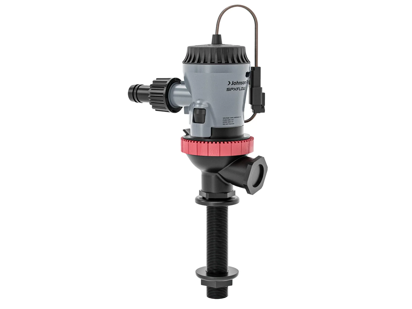 Johnson Pump Aqua O2 Flex Mount 500 GPH Aerator Pump - 12V