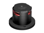 Lopolight 360-Degree Pro Red Nav Light - 2NM - Black Housing