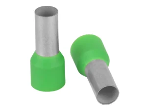 Pacer Green 6 AWG Wire Ferrule - 12mm Length - 10 Pack