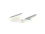Seaview Aluminum 8° Wedge Base for Starlink Flat High-Performance Antenna - White