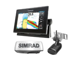 Simrad GO9 XSE Combo w/Transom Mount Transducer 83/200 kHz & HALO20 Package