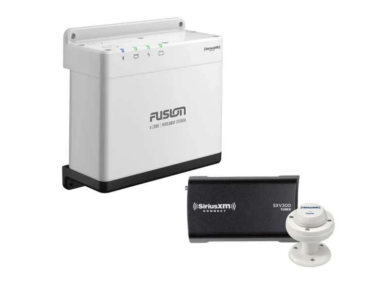 Fusion MS-WB675 Marine Hideaway Stereo w/SiriusXM SXV300 Connect Tuner & Marine/RV Antenna