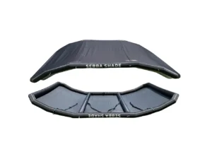 Sebba Shade 8 x 12 ft. Black Sun Shade f/Boats 26'+