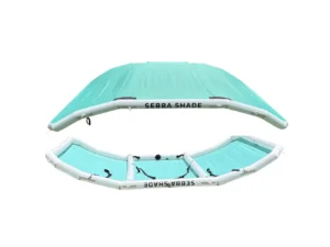 Sebba Shade 8 x 12 ft. Seafoam Sun Shade f/Boats 26'+