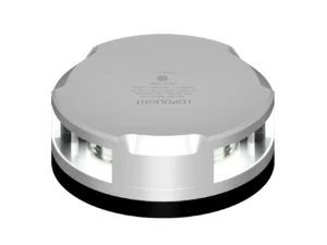 Lopolight 360-Degree Anchor Light - 2NM - Silver Housing w/FB Base