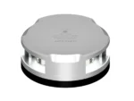 Lopolight 360-Degree Anchor Light w/Strobe - 2NM - Silver Housing w/FB Base