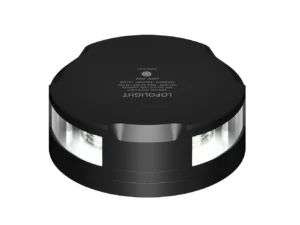 Lopolight 360-Degree Anchor Light w/Strobe - 2NM - Black Housing w/FB Base