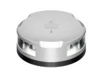 Lopolight 360-Degree Stern Light - 2NM - Silver Housing w/FB Base