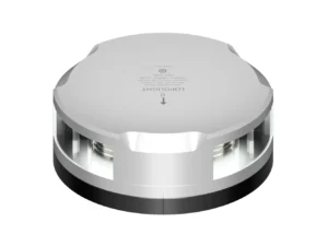 Lopolight 360-Degree Stern Light - 2NM - Silver Housing w/FB Base