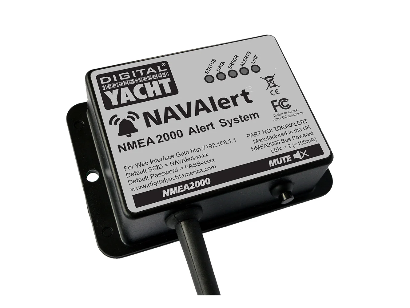 Digital Yacht NavAlert NMEA Monitor & Alarm System