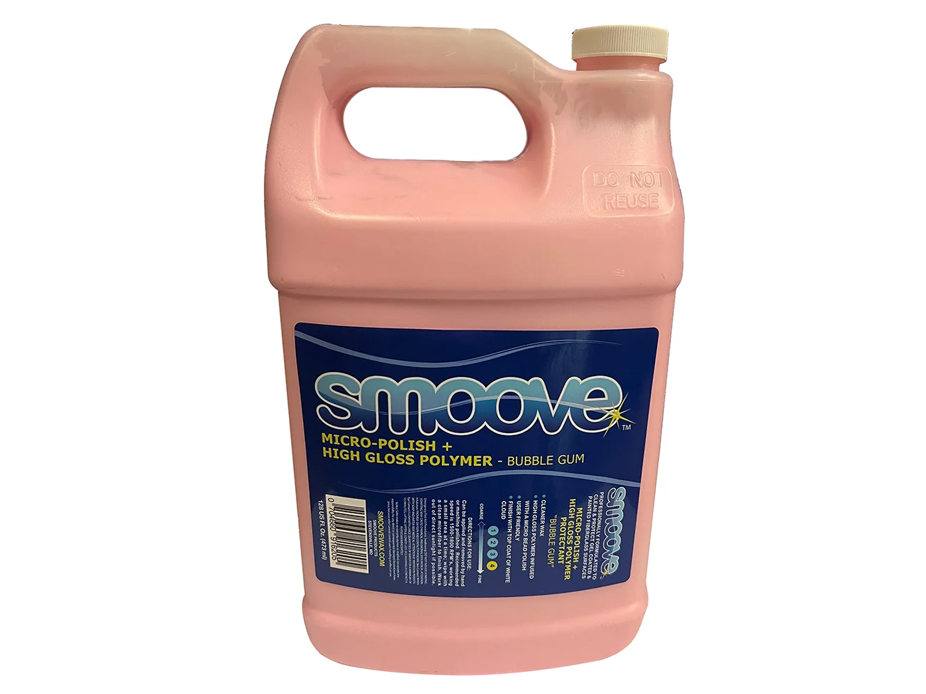 Smoove Bubble Gum Micro Polish + High Gloss Polymer - Gallon