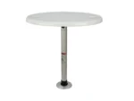 Springfield Thread-Lock™ Electrified Oval Table Package w/LED Lights & USB Ports
