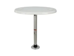Springfield Thread-Lock™ Electrified Oval Table Package w/LED Lights & USB Ports