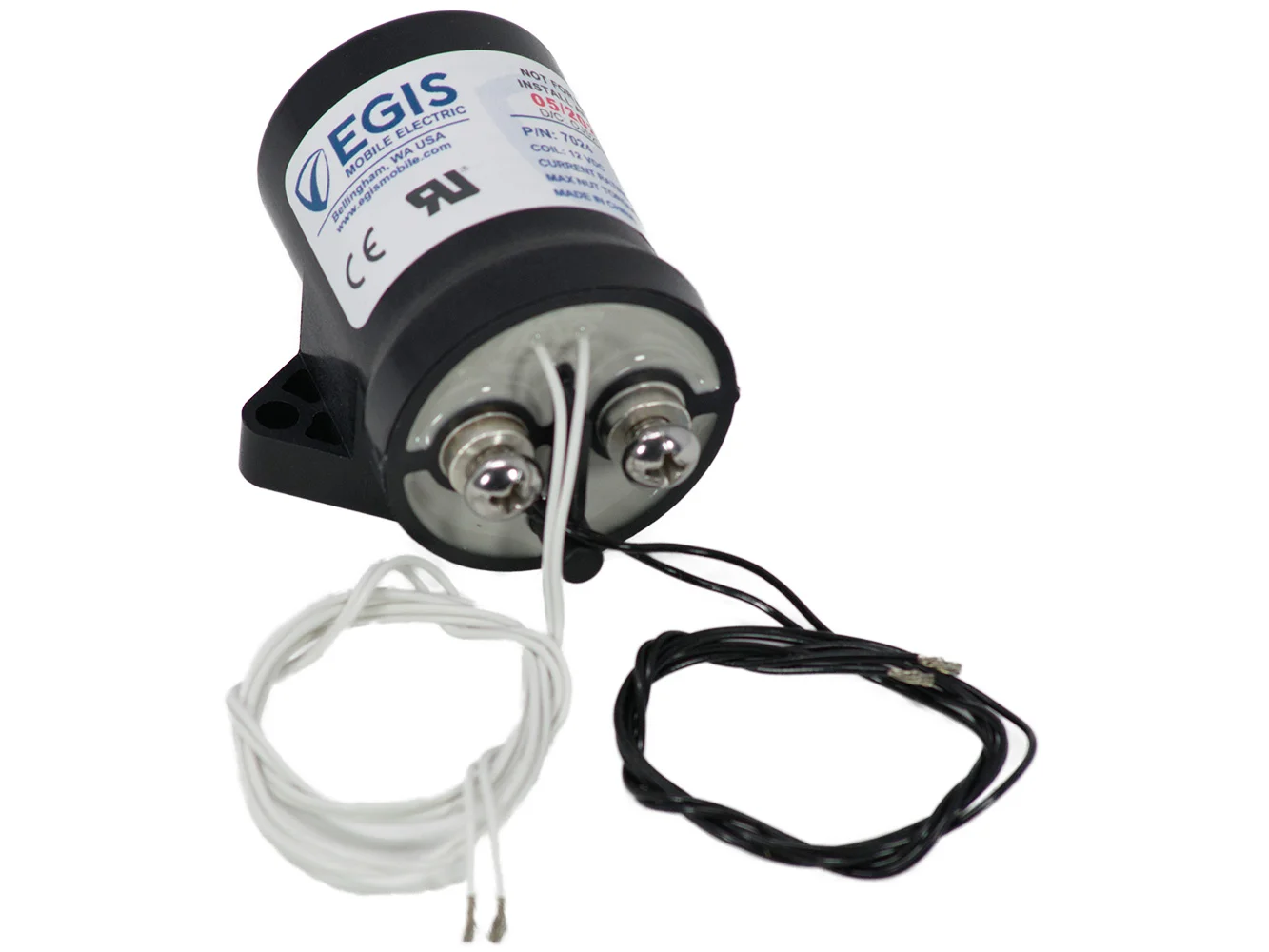 Egis Contactor 100A, 12V w/Aux Contacts
