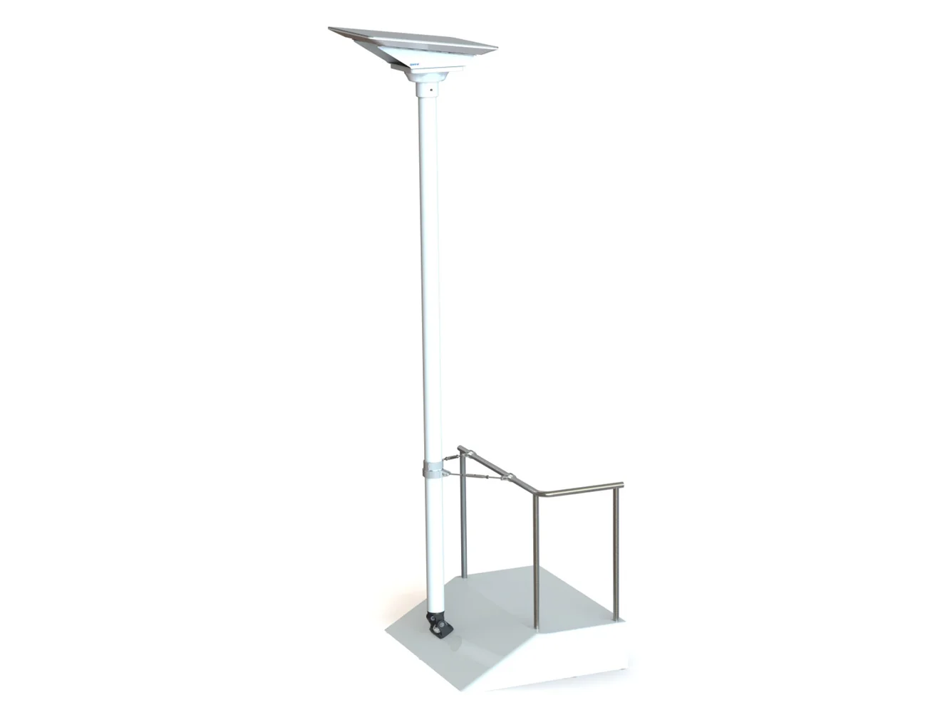 Seaview 8' Starlink Mast Pole Kit w/Standoff Kit