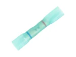 Pacer Step-Down Butt Splices w/Blue Heat Shrink - 22-18 AWG to 16-14 AWG - 100 Pack