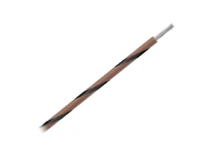Pacer 14 AWG Gauge Striped Marine Wire 1000' Spool - Brown w/Black Stripe