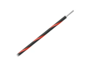 Pacer 16 AWG Gauge Striped Marine Wire 500' Spool - Black w/Red Stripe