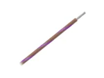 Pacer 14 AWG Gauge Striped Marine Wire 500' Spool - Brown w/Violet Stripe