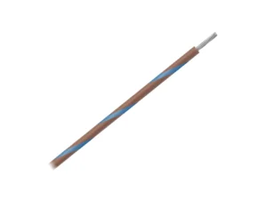 Pacer 16 AWG Gauge Striped Marine Wire 500' Spool - Brown w/Blue Stripe