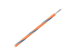Pacer 16 AWG Gauge Striped Marine Wire 500' Spool - Orange w/Blue Stripe