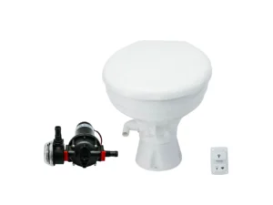 Johnson Pump AquaT Toilet Silent Electric – Comfort - 24V w/Pump