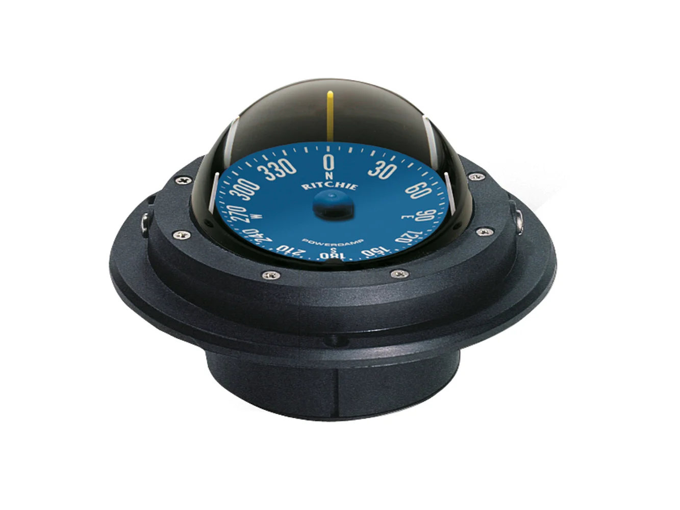 Ritchie RU-90 Voyager Compass - Flush Mount - Black