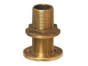 GROCO 2-1/2" Bronze Thru-Hull Fitting w/Nut