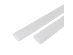 SeaDek Cockpit Coaming Bolster Set (2) - 4" x 39" & 20mm Thick - White w/Brushed Texture