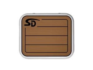 SeaDek YETI Roadie 24 Teak Cooler Pad - 6mm - Mocha/Black