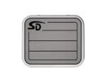 SeaDek YETI Roadie 24 Teak Cooler Pad - 6mm - Storm Grey/Black