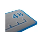 SeaDek 48” Routed Ruler - 6mm - Brushed Texture - Storm Grey/Bimini Blue