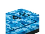 SeaDek 48” Routed Ruler - 6mm - Brushed Texture - Aqua Camo/Black