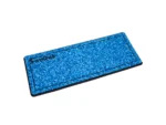 SeaDek 16” x 39" 20mm Dual Density Large Helm Pad w/SeaDek Logo - Brushed Texture - Aqua Camo/Black (406.4mm x 990.6mm x 20mm)