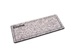 SeaDek 16” x 39" 20mm Dual Density Large Helm Pad w/SeaDek Logo - Brushed Texture - Snow Camo/Black (406.4mm x 990.6mm x 20mm)