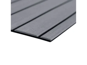 SeaDek 40" x 80" 6mm Teak Full Sheet - Brushed Texture - Storm Grey/Black (1016mm x 2032mm x 6mm)