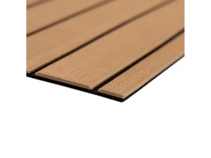 SeaDek 40" x 80" 6mm Teak Full Sheet - Brushed Texture - Mocha/Black (1016mm x 2032mm x 6mm)