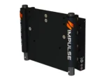 IMPULSE 6" Set Back Electric Jack Plate w/Standard Control - Black Anodize